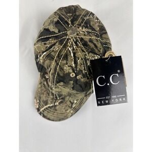 Women's Camo CC Hat BNWT One Size Adjustable